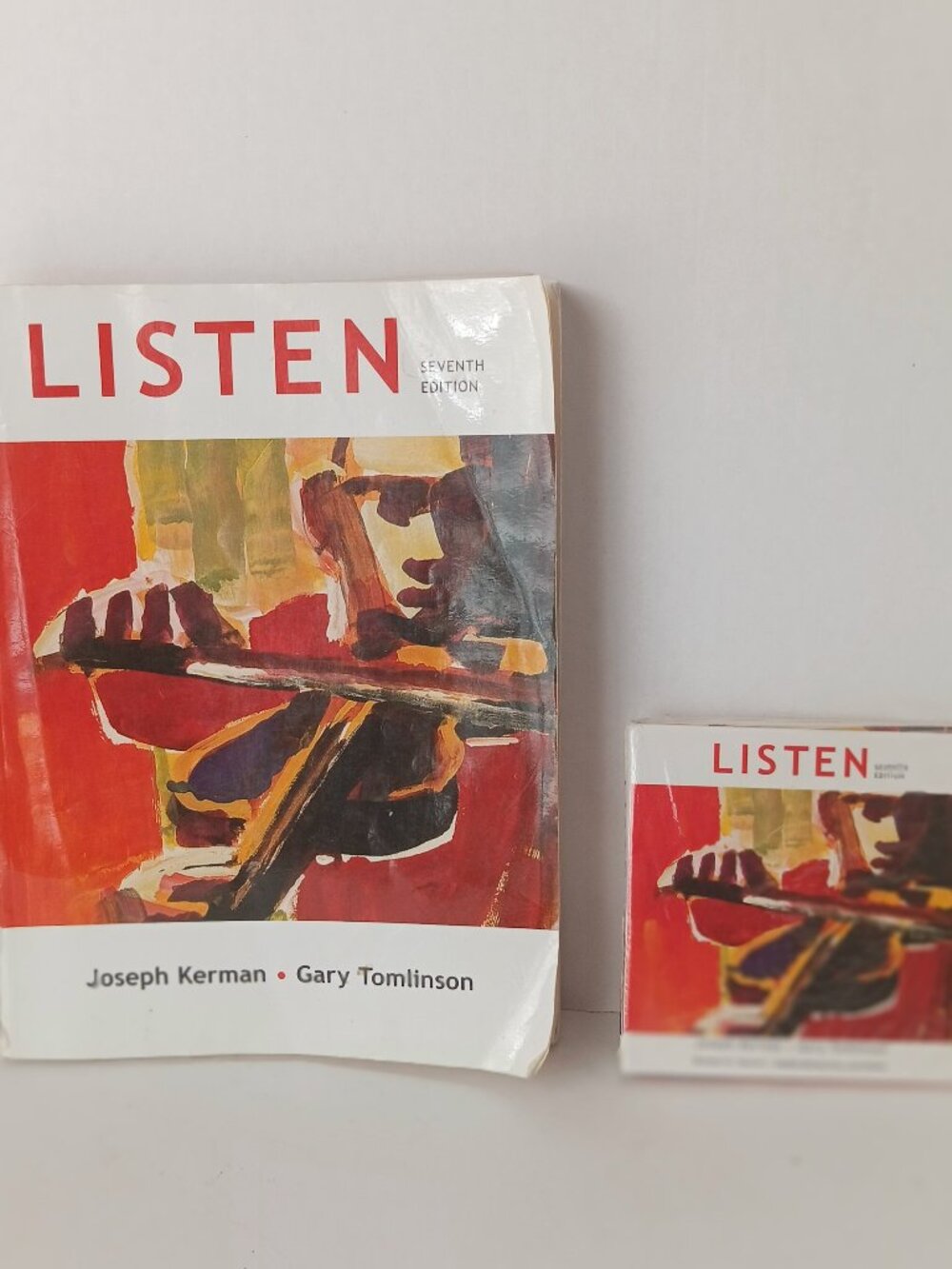 Textbook: Listen by Joseph Kerman and Gary Tomlinson with New  CD Set